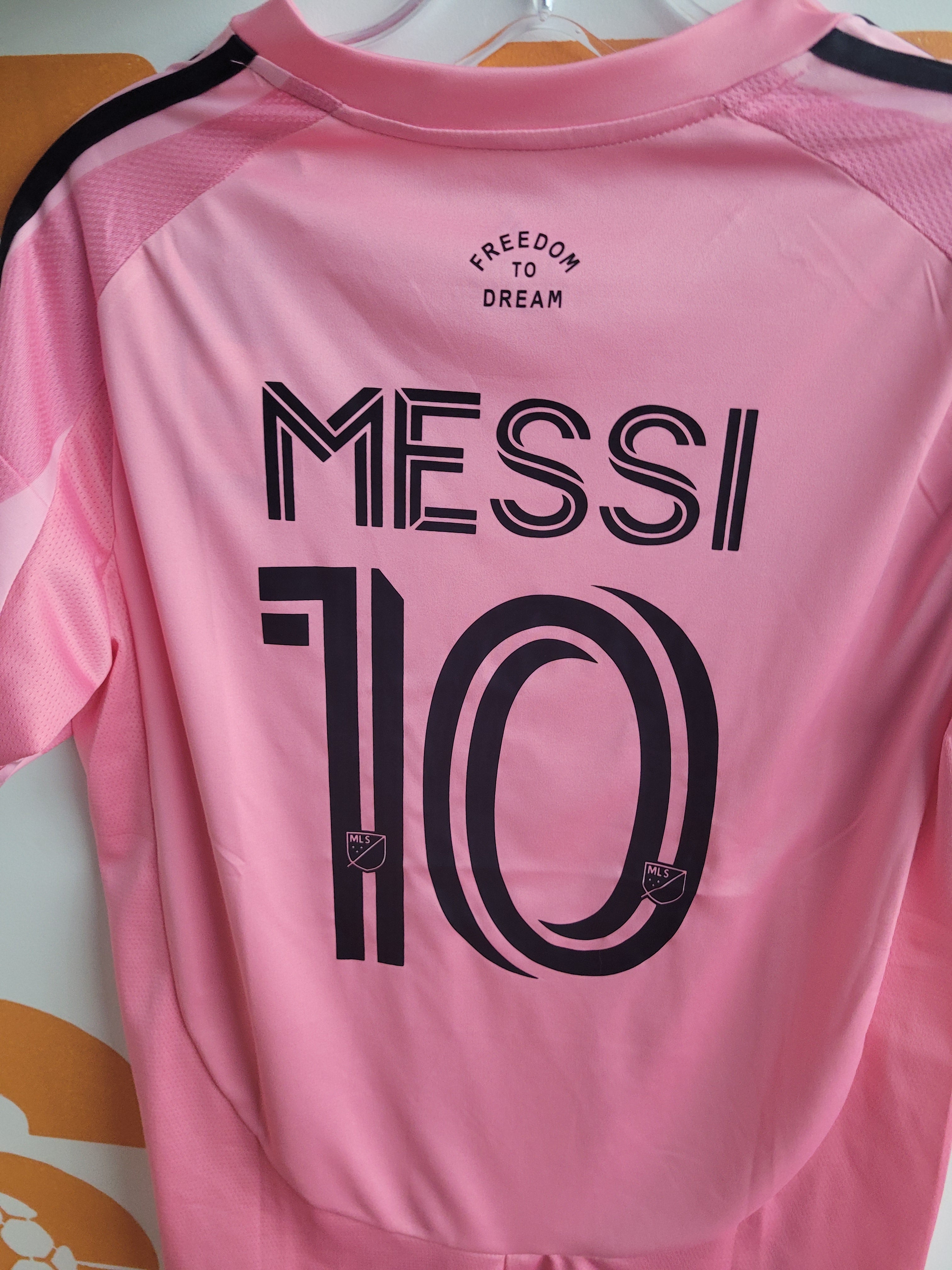 Jersey Messi Miami Rose