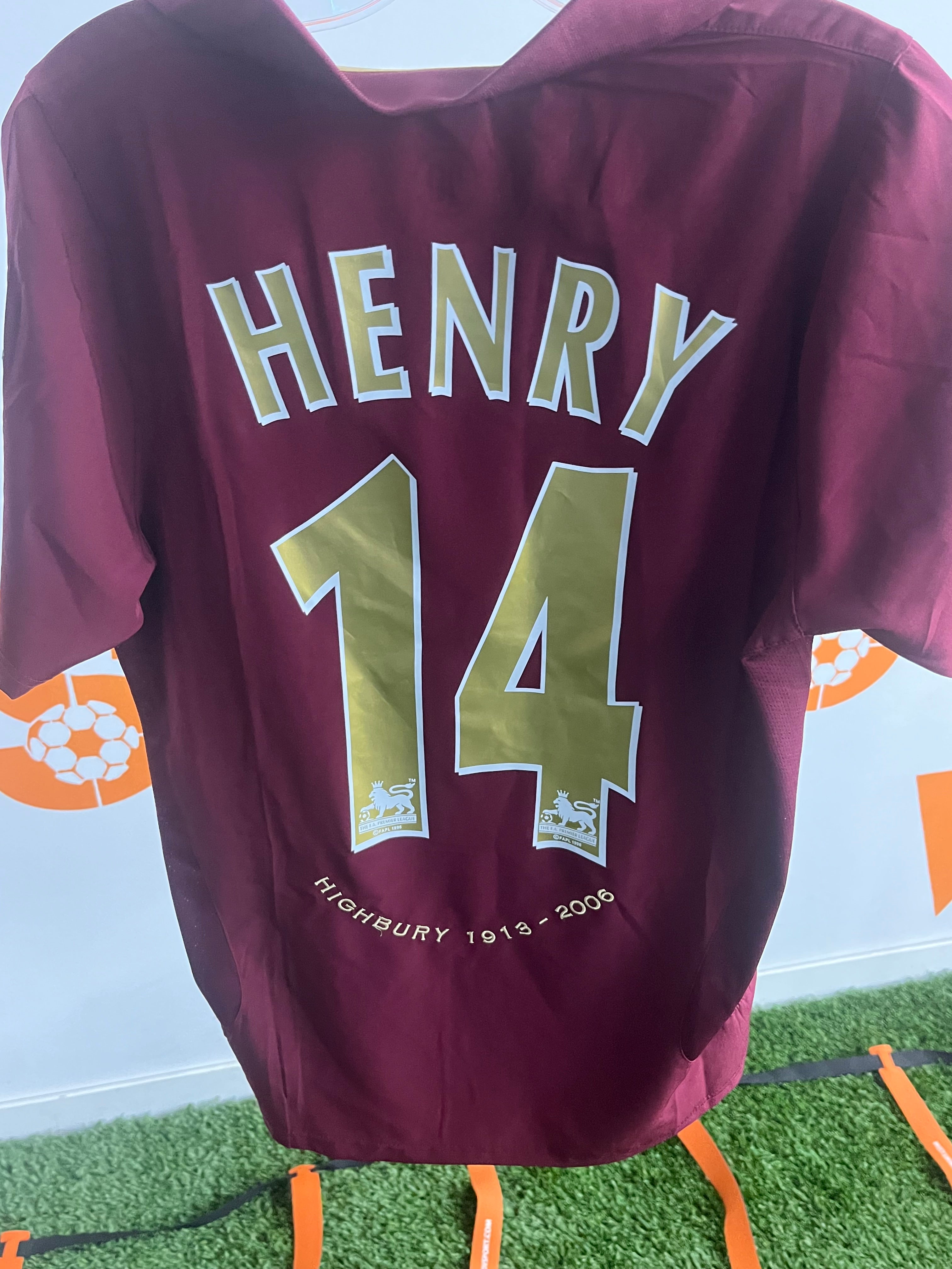 Arsenal Thierry Henry jersey