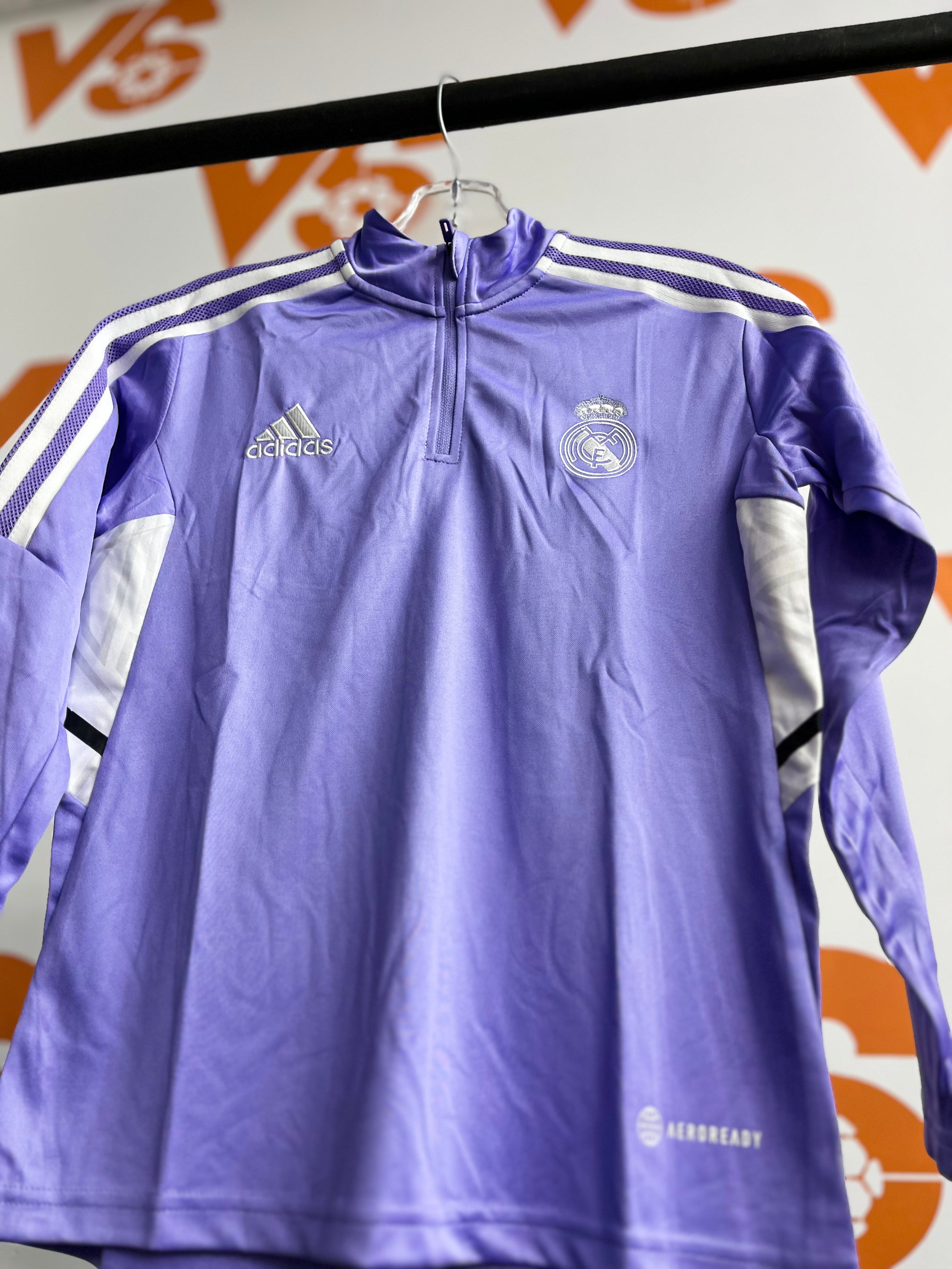 Chándal Real Madrid Morado para niño