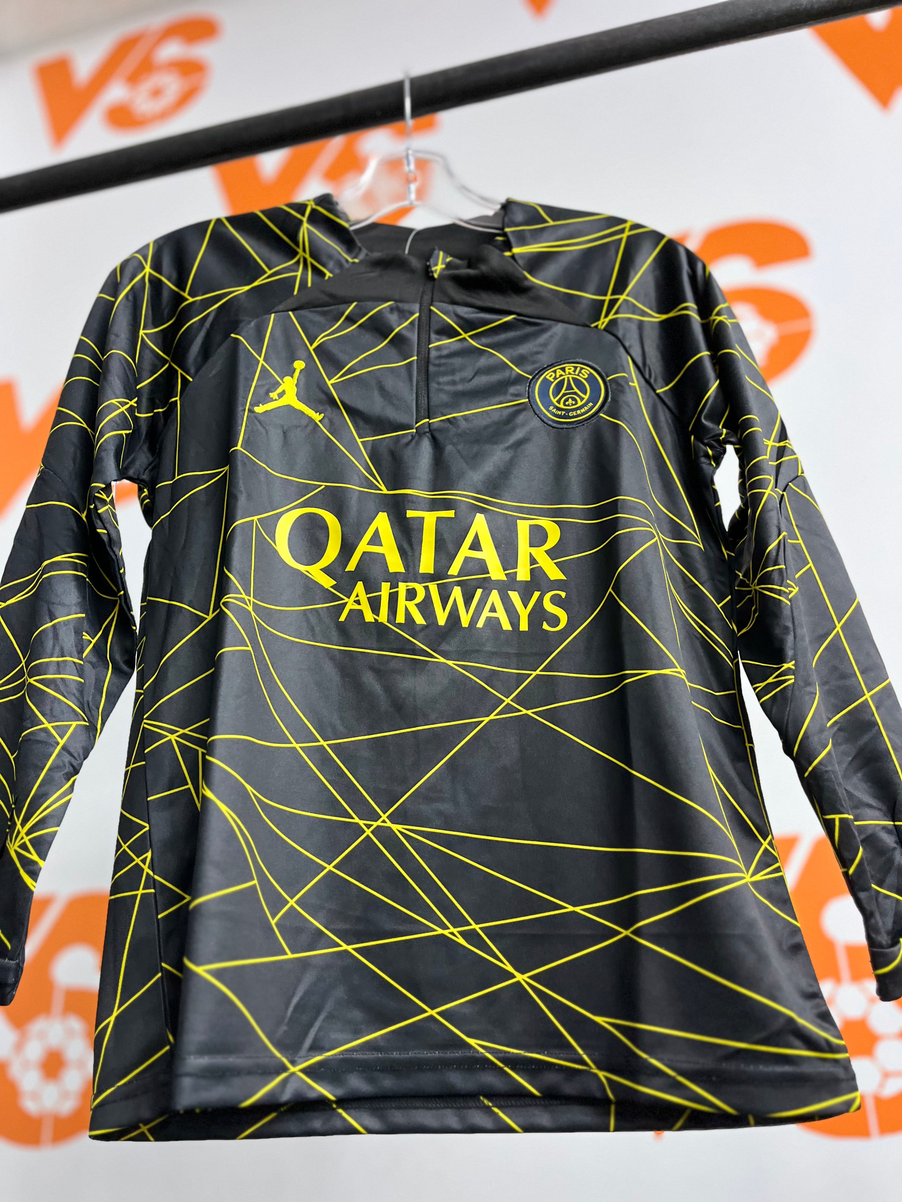 PSG yellow tracksuit for children