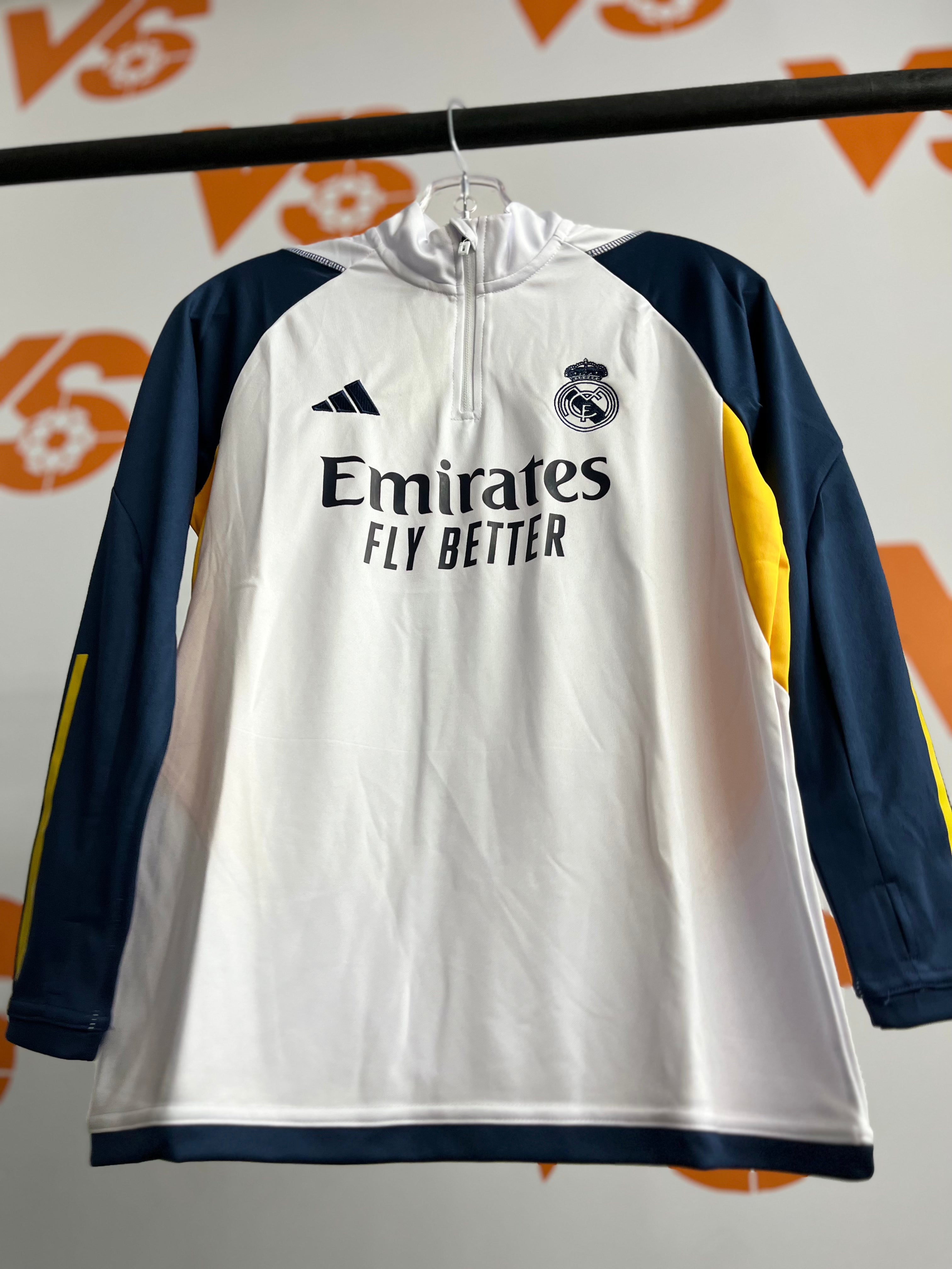 Chándal blanco del Real Madrid para niño